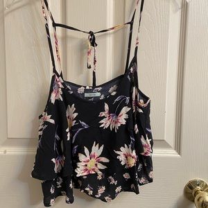 Floral Crop Top, sz small